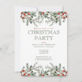 Scandi kerstfeest  groen kaart (Voorkant)