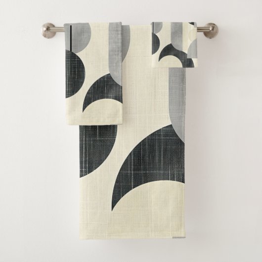 Scandi Motif No.2 | Bad Handdoek (Insitu)