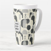 Scandi Motif No.2 | Latte Mok (Rechterhoek)
