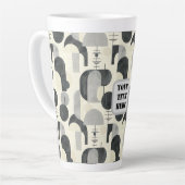 Scandi Motif No.2 | Latte Mok (Linkerhoek)