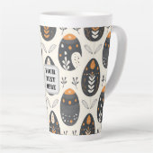Scandi Motif No.6 | Latte Mok (Rechterhoek)