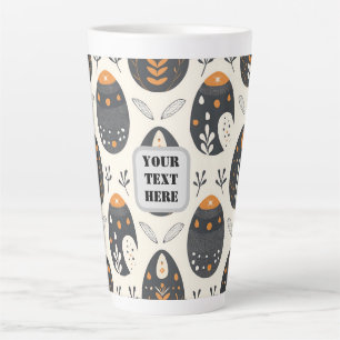 Scandi Motif No.6 Latte Mok