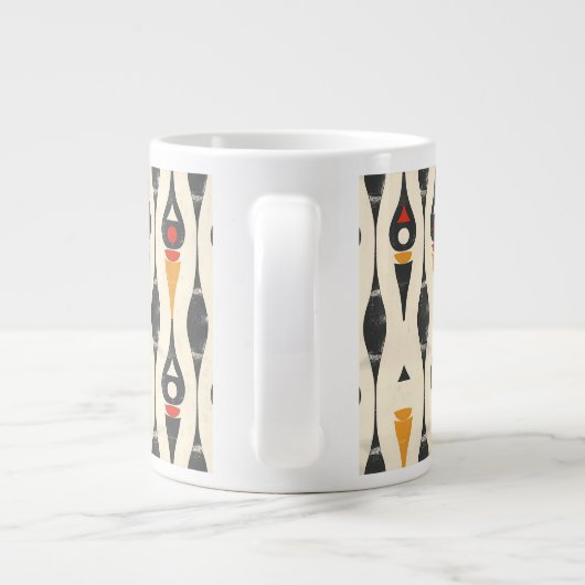 Scandi Motif No.8 | Grote Koffiekop (Achterkant)