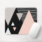 Scandi Mountain Peak Design Muismat (Met muis)