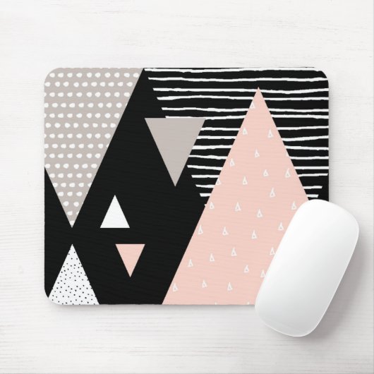 Scandi Mountain Peak Design Muismat (Met muis)