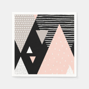 Scandi Mountain Peak Design Servet