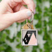 Scandi Mountain Peak Design Sleutelhanger (Hand)