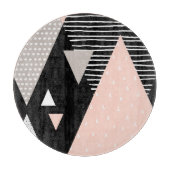 Scandi Mountain Peak Design Snijplank (Voorkant)