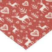 Scandi Reindeer Hearts Tafelkleed (Gekanteld)