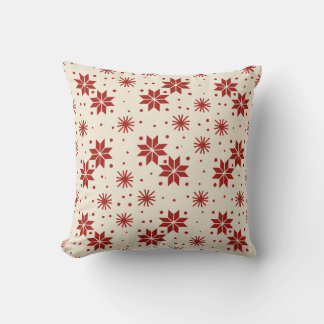 Scandi Starburst Snowflake Kussen