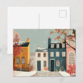 Scandi stijl grillig briefkaart (Voorkant / Achterkant)