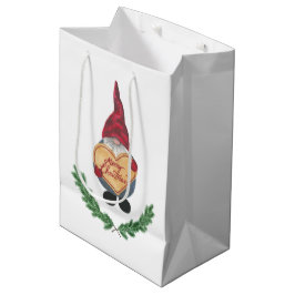 Scandi Tomten Kerstman Medium Cadeauzakje