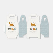 Scandi Wild Tropical Woodland Animals Baby shower Bedankdoosjes (Uitgevouwen)