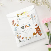 Scandi Wild Tropical Woodland Animals Baby shower Bedankzakje (Gezegeld)