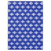 SCANDIA BLAUWE BREI Clipboard Klembord (Achterkant)