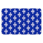 SCANDIA BLUE KNIT 4x6 flexibele magneet (Horizontaal)