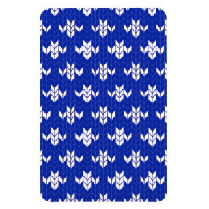 SCANDIA BLUE KNIT 4x6 flexibele magneet