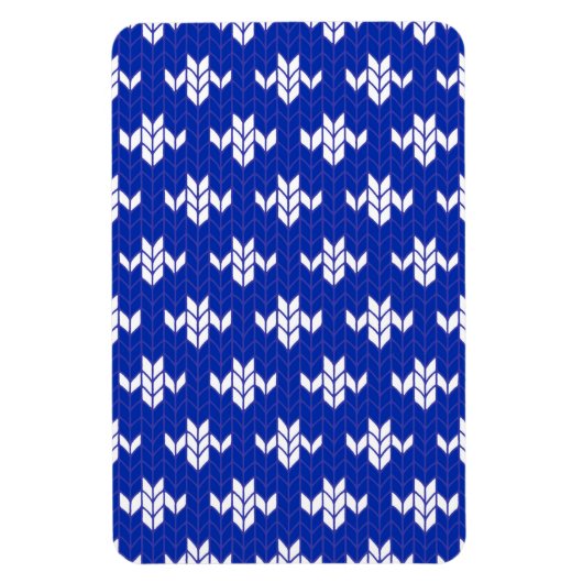 SCANDIA BLUE KNIT 4x6 flexibele magneet (Verticaal)
