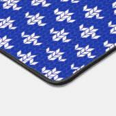 SCANDIA BLUE KNIT Kantoor Studio Desk Mat (Hoek)