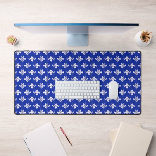 SCANDIA BLUE KNIT Kantoor Studio Desk Mat (Kantoor 1)