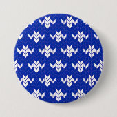 SCANDIA BLUE KNIT Ronde Pin Button (Voorkant)
