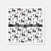 Scandia Folk Art Deer Servet (Voorkant)