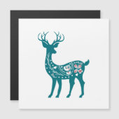 Scandia-kerstrood en blauw noords dieper Scandia (Voorkant / Achterkant)