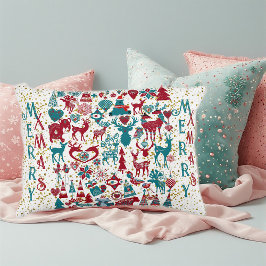 Scandia Merry kerstsymbolen Scandinavia Accent Kussen