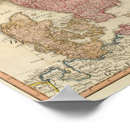 Scandia, Scandinavië Poster (Hoek)