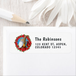 Scandinadic Kerstgnome Etiket