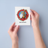 Scandinadic Kerstgnome Flyer (Hand)