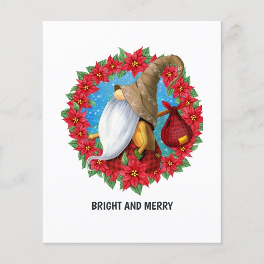 Scandinadic Kerstgnome Flyer (Voorkant)