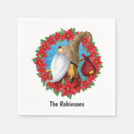 Scandinadic Kerstgnome Servet