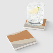 Scandinaplein Stenen Onderzetter (Zijkant)