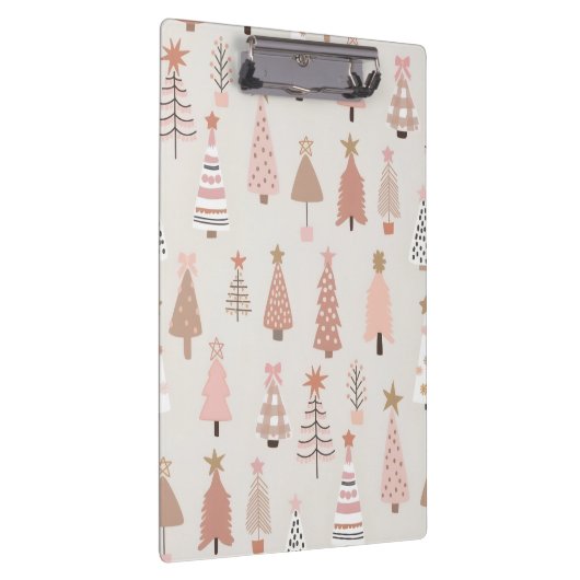 Scandinave Sapins Roses Klembord (Rechts)