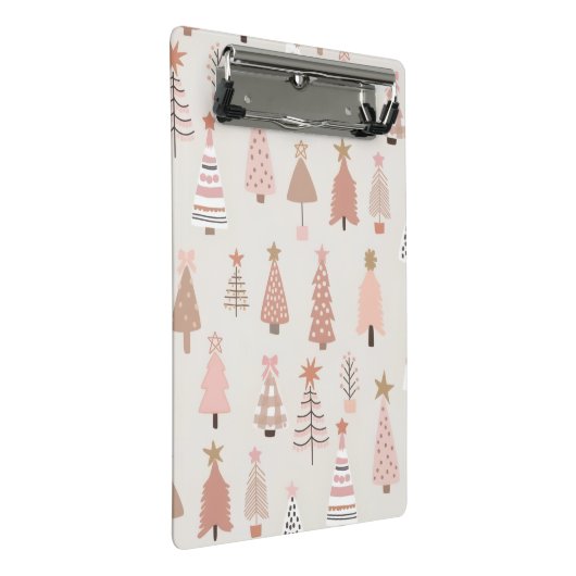 Scandinave Sapins Roses Mini Klembord (Schuin)