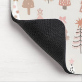 Scandinave Sapins Roses Muismat (Hoek)