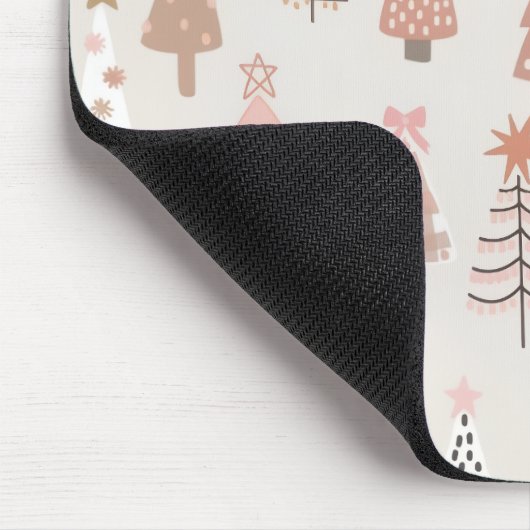 Scandinave Sapins Roses Muismat (Hoek)