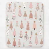 Scandinave Sapins Roses Muismat (Voorkant)