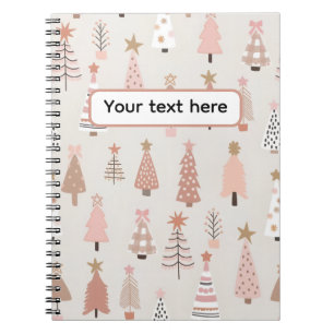 Scandinave Sapins Roses Notitieboek