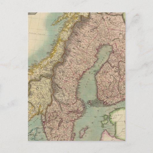 Scandinavia Briefkaart (Voorkant)