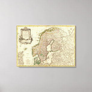 Scandinavia Canvas Afdruk