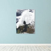 Scandinavia Canvas Afdruk (Insitu (Houten vloer))