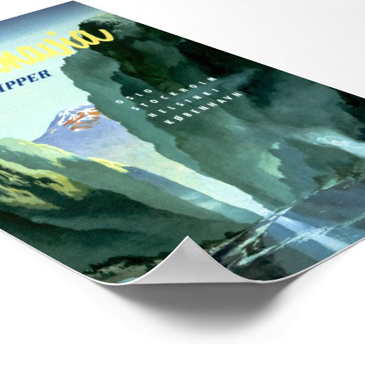  Scandinavia door Clipper Poster (Hoek)