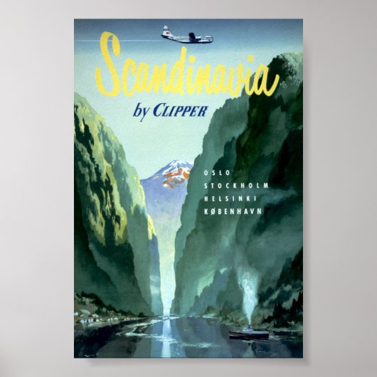  Scandinavia door Clipper Poster (Voorkant)
