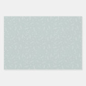 Scandinavia kerstbomen Snowflakes Branches Inpakpapier Vel (Voorkant 3)