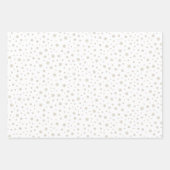 Scandinavia kerstbomen Snowflakes Branches Inpakpapier Vel (Voorkant 2)