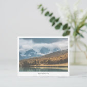 Scandinavia Landscape Foto Briefkaart (Staand voorkant)