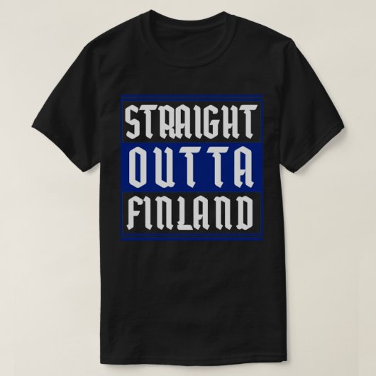 Scandinavia Lover Gift Finland T-shirt (Design voorkant)