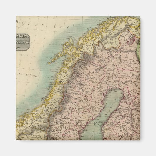 Scandinavia Magneet (Voorkant)